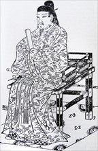 Illustration of Emperor Kanmu