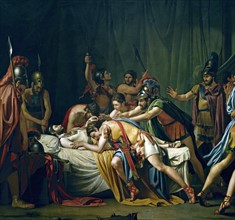 Madrazo y Agudo, The Death of Viriatus (detail)