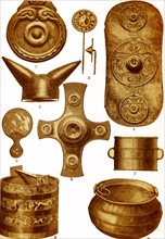 Celtic metalwork objects found in Britain