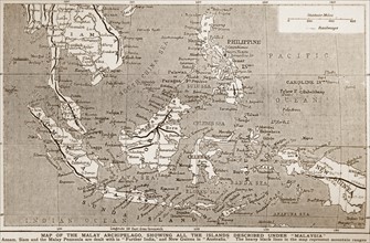 1900 Map of south East Asia
