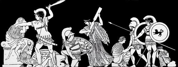 Episode from the Iliad by Homer: Priam King of Troy seeks revenge