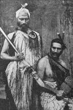 Two Maori chiefs