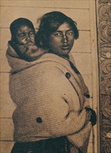Maori Mother and Child New Zealand 1880