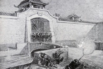 Capture of the Vietnamese city of Haiphong 1873