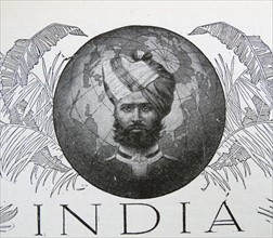 Frontispiece from 'India: The Supreme Land of Marvels'