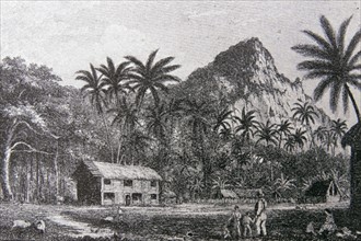 Home of John Adams on Pitcairn Island