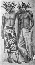 Young men of Tahiti