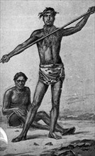 Tahitian fishermen