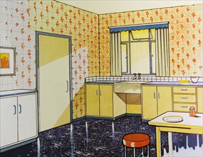 Colour scheme for transforming a dingy kitchen