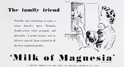 Advert for Milk of Magnesia