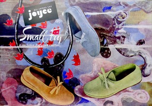 Advert for Joyce exclusive Ruff Leather Shoes
