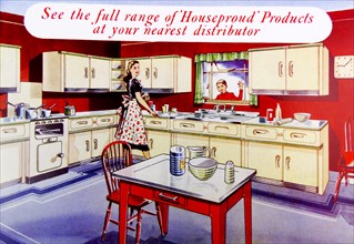 Advert for the 'House-proud' Product range