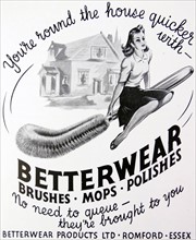 Advert for 'Better Wear' brushes