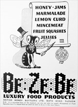 Advert for Be Ze Be luxury food products