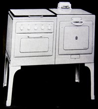 Moffat double electric cooker 1948 British