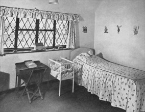 Photograph of a typical bedroom of a young girl