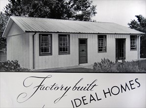 Example of factory built homes by A. W. Hawksley Ltd.
