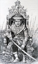 Portrait of King Thibaw Min