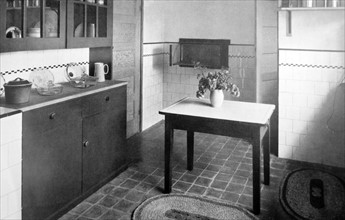 Typical 1960s kitchen