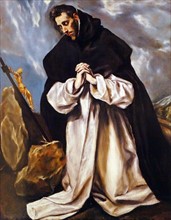 El Greco, St Dominic in Prayer