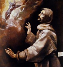 Saint Francis Receiving the Stigmata' by El Greco
