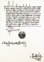 A letter of Cesare Borgia to Pandolfo Petrucci
