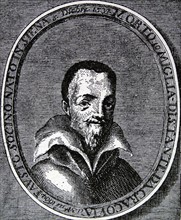 Engraved portrait of Fausto Paolo Sozzini