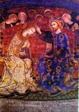 The Coronation of the Virgin' by Sano di Pietro