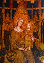 the Queen of Siena by Simone Martini