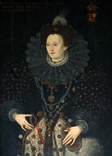 portrait of Queen Elizabeth I of England reigned 1558-1603