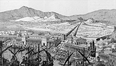 Athens as it appeared during the Golden Age