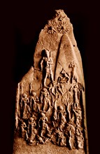 The Victory Stele of Naram-Sin is a stele that dates to the Akkadian Empire