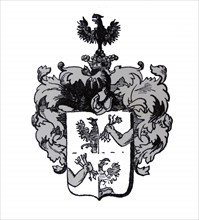 Family crest of the Rothschild banking family