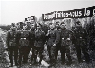 German soldiers enter France