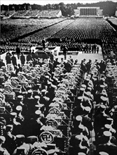 The Nuremberg Rallies were the annual rally of the Nazi Party in Germany