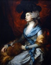 Mrs. Sarah Siddons by Thomas Gainsborough 1785