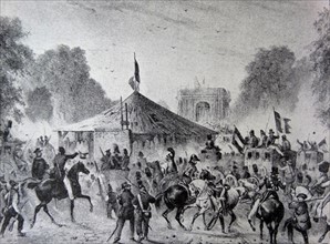 The March of the National Guard to Rambouillet
