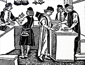 Bankers from a 15th Century tract