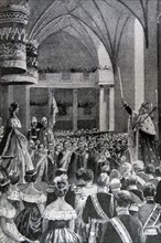 the coronation of King William of Prussia