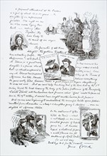 Illustrated letter by Randolph Caldecott