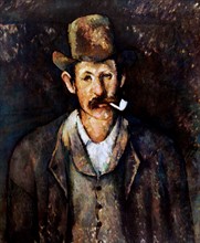 Paul Cézanne 'Man with a Pipe'