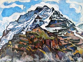 Landscape with Jungfrau 1914