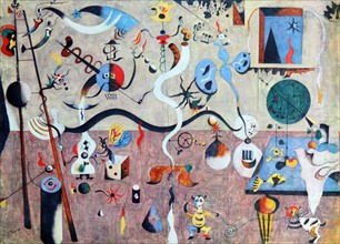Miro, carnival of the Harlequin