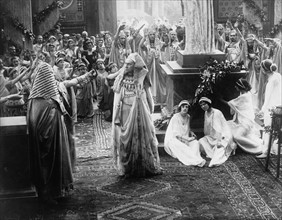 Scene from the silent film