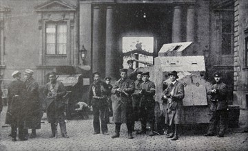 Communist rebels gather in Berlin 9th November 1918