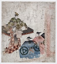 The warrior Hojo no Yasutoki by Gogaku Yajima