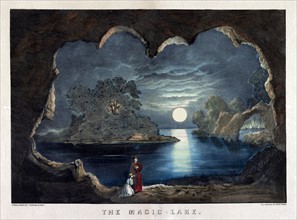 The magic lake published by Currier and Ives.
