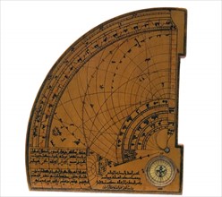 14th Century astrolabic quadrant