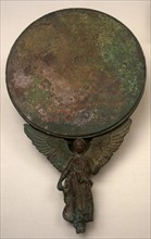 Bronze mirror handle