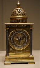 17th Century spring driven table clock